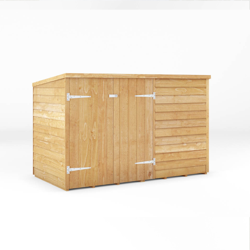 Mercia 6' x 3' Overlap Pent Bike Shed at Cabins.co.uk