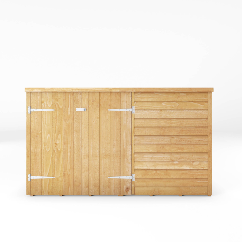 Mercia 6' X 4' Overlap Pent Bike Shed