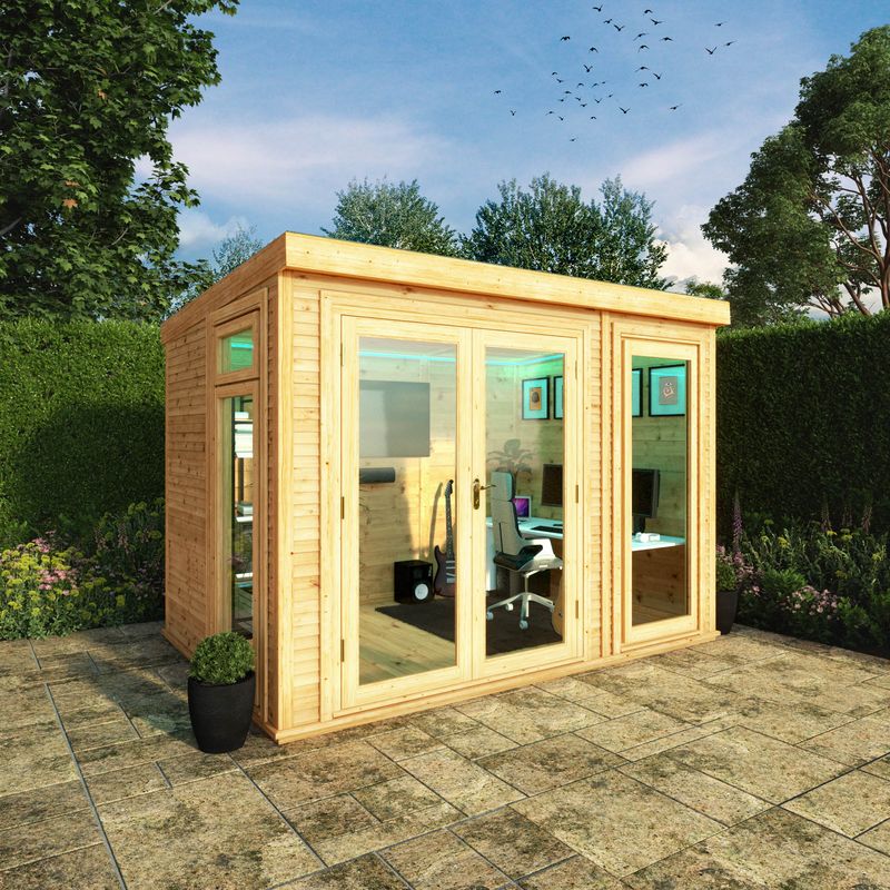 Adley 3m x 2m Insulated Garden Room - DIY Kit-90232