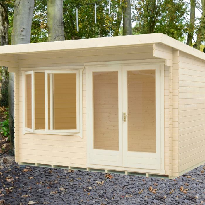 Loxley 3.6m x 3.6m Bolton Log Cabin at Cabins.co.uk