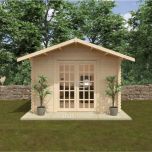 Redlands 10' x 12' Philadelphia Log Cabin - 28mm