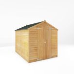 Mercia 6' x 8' Windowless Double Door Overlap Apex Shed