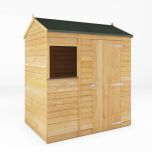 Mercia 6' x 4' Overlap Reverse Apex Shed