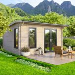 Oren 14' x 12' Duchess Log Cabin - 44mm