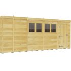 Holt 17' x 9' Pressure Treated Shiplap Modular Pent Shed