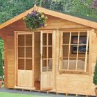 Loxley 3.6m x 3.6m Harrow Log Cabin 