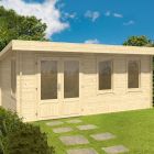 Greenway 5.1m x 3.3m Florence Log Cabin - 40mm