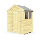 Holt 6' x 4' Pressure Treated Shiplap Modular Apex Shed
