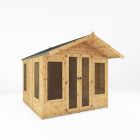 Mercia 8' x 8' Adderbury Summer House With 2' Overhang