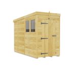 Holt 4' x 9' Pressure Treated Shiplap Modular Pent Shed