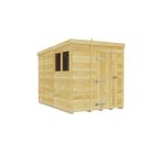 Holt 6' x 9' Pressure Treated Shiplap Modular Pent Shed