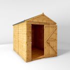 Mercia 8' x 6' Premium Windowless Shiplap Modular Apex Shed