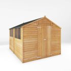Mercia 8' x 10' Double Door Overlap Apex Shed