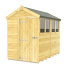 Holt 5' x 8' Pressure Treated Shiplap Modular Apex Shed