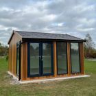 Bards 20' x 10' Portia Bespoke Insulated Garden Room - Cedar