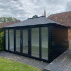 Bards 22' x 12' Yorick Bespoke Insulated Garden Room - Painted