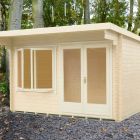 Loxley 3.6m x 3.6m Bolton Log Cabin