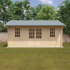 Redlands 20' x 16' Valhalla Log Cabin - 44mm