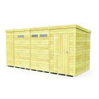 Holt 6' x 13' Pressure Treated Shiplap Modular Pent Security Shed