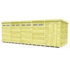 Holt 20' x 8' Pressure Treated Shiplap Modular Pent Security Shed