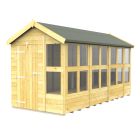 Holt 6' x 14' Pressure Treated Shiplap Modular Apex Potting Shed