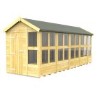 Holt 6' x 18' Pressure Treated Shiplap Modular Apex Potting Shed