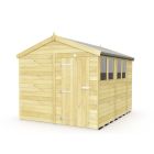 Holt 8' x 11' Pressure Treated Shiplap Modular Apex Shed