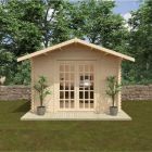 Redlands 3.6m x 3m Philadelphia Log Cabin - 44mm