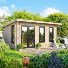 Oren 16' x 12' Countess Log Cabin - 44mm