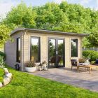Oren 16' x 12' Duchess Log Cabin - 44mm