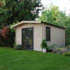 Oren 16' x 12' Marquess Log Cabin - 44mm