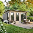 Oren 16' x 16' Duchess Log Cabin - 44mm
