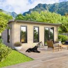 Oren 18' x 12' Duchess Log Cabin - 44mm