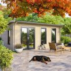 Oren 18' x 14' Duchess Log Cabin - 44mm