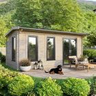 Oren 20' x 10' Duchess Log Cabin - 44mm