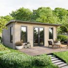 Oren 20' x 18' Duchess Log Cabin - 44mm