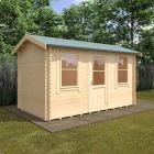 Redlands 14' x 8' Torrey Log Cabin - 44mm