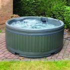 Rotospa Orbis 4-5 Person Circular Spa Hot Tub - Dark Grey