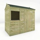 Mercia 6' x 4' Overlap Reverse Apex Shed
