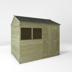 Mercia 8' x 6' Overlap Reverse Apex Shed
