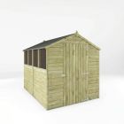 Mercia 6' x 8' Overlap Apex Shed