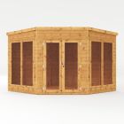 Mercia 9' x 9' Chelsea Deluxe Corner Summer House