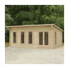 Hartwood 6m x 4m Elmley Log Cabin
