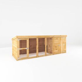 Mercia 12 x 4 Dog Kennel & Run