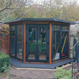 Bards 11' x 11' Oswald Bespoke Insulated Garden Room - Cedar