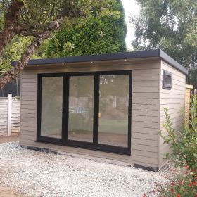 Bards 10' x 10' Othello Bespoke Insulated Garden Room - Composite