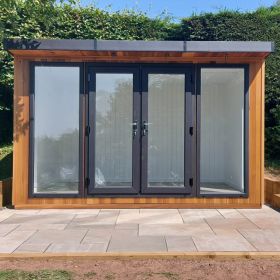 Bards 16' x 10' Othello Bespoke Insulated Garden Room - Cedar