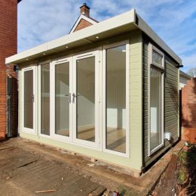 Bards 16' x 14' Othello Bespoke Insulated Garden Room - Painted