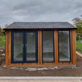 Bards 16' x 14' Portia Bespoke Insulated Garden Room - Cedar
