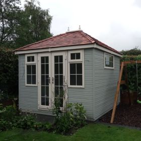 Bards 14' x 12' Yorick Bespoke Insulated Garden Room - Painted